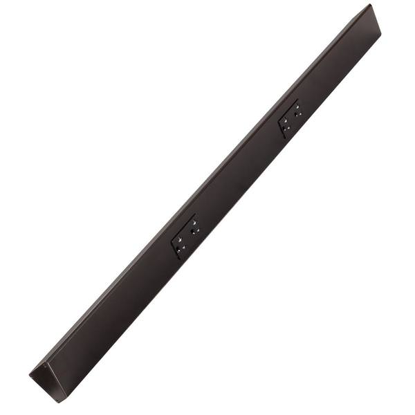 36" 20 amp 120 volt Black 2 Duplex Receptacle Under Cabinet Power Strip
